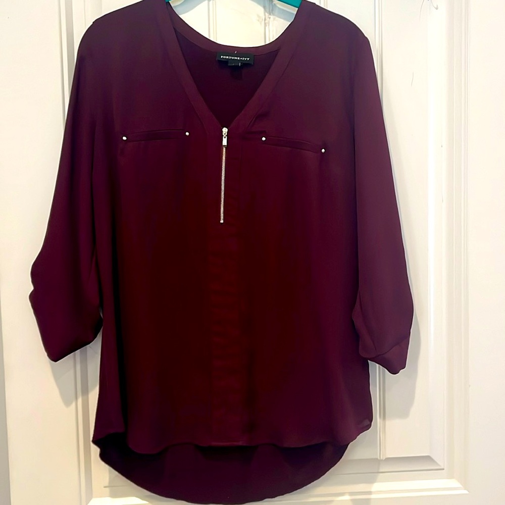 Dark purple, fortune & Ivey brand